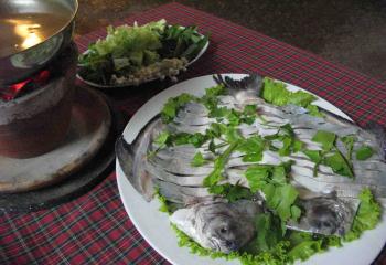 ปลาเต๋าเต้ยหม้อไฟ